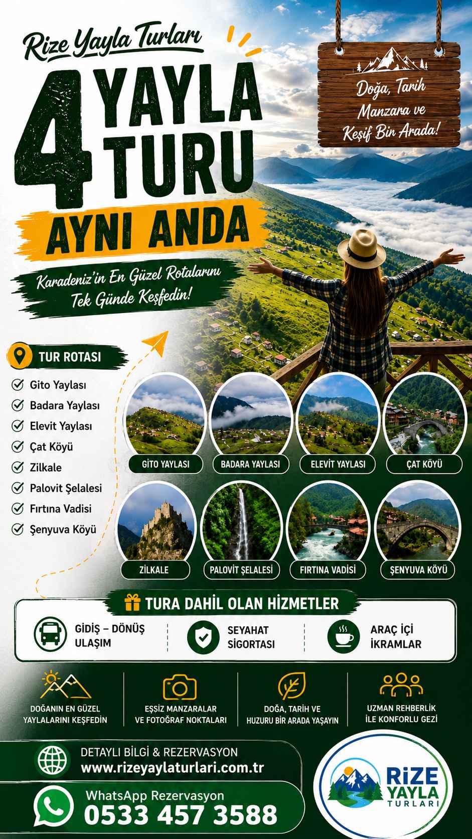 4 yayla turu