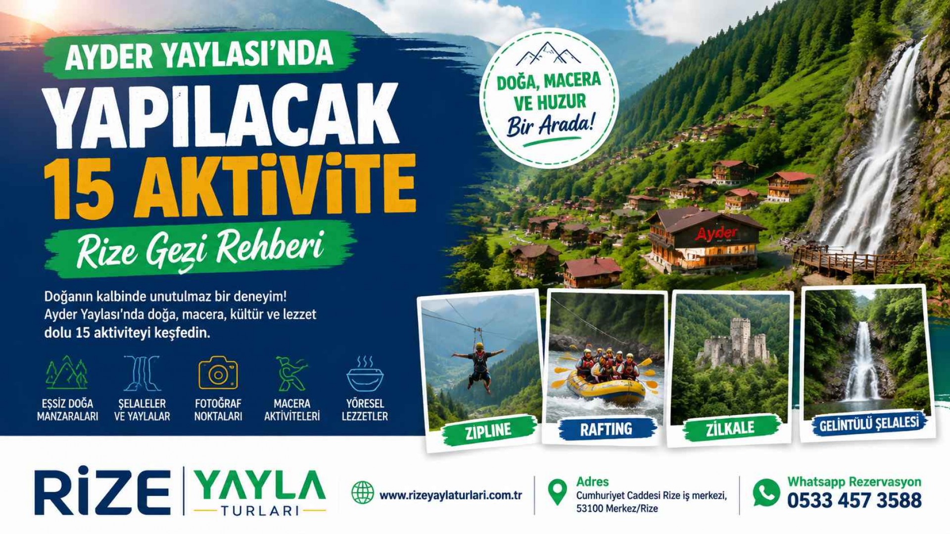 Ayder Yaylası'nda Yapılacak 15 Aktivite