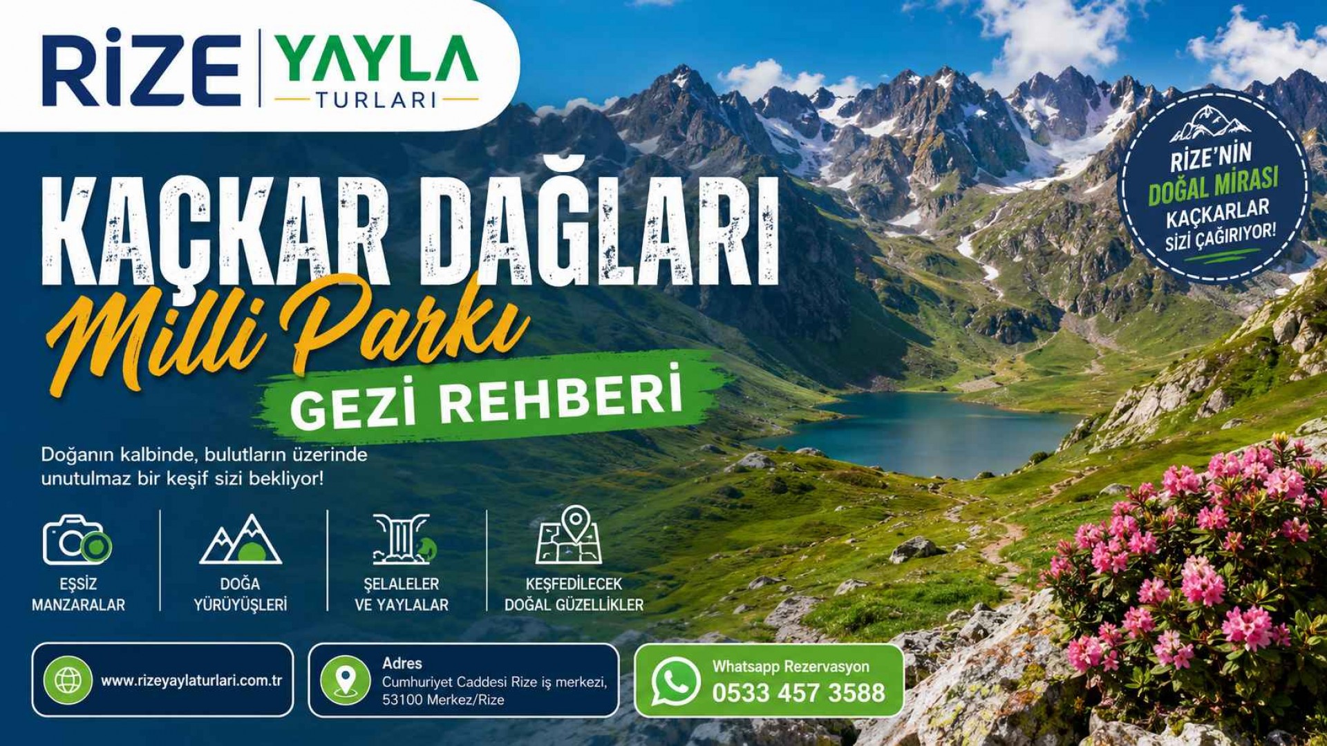 Kaçkar Dağları Milli Parkı Gezi Rehberi