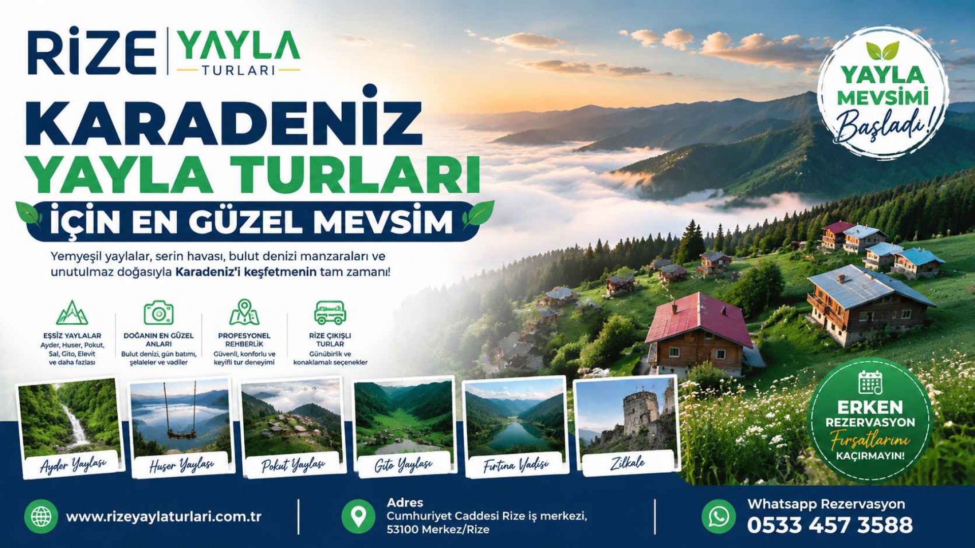 Karadeniz Yayla Turları İçin En Güzel Mevsim