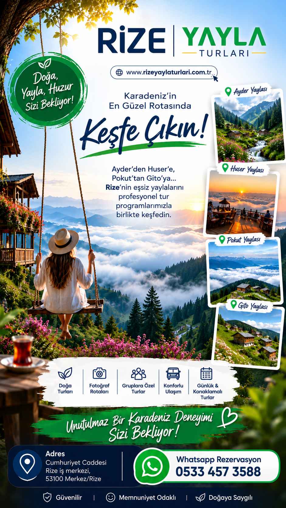 rize yayla turları