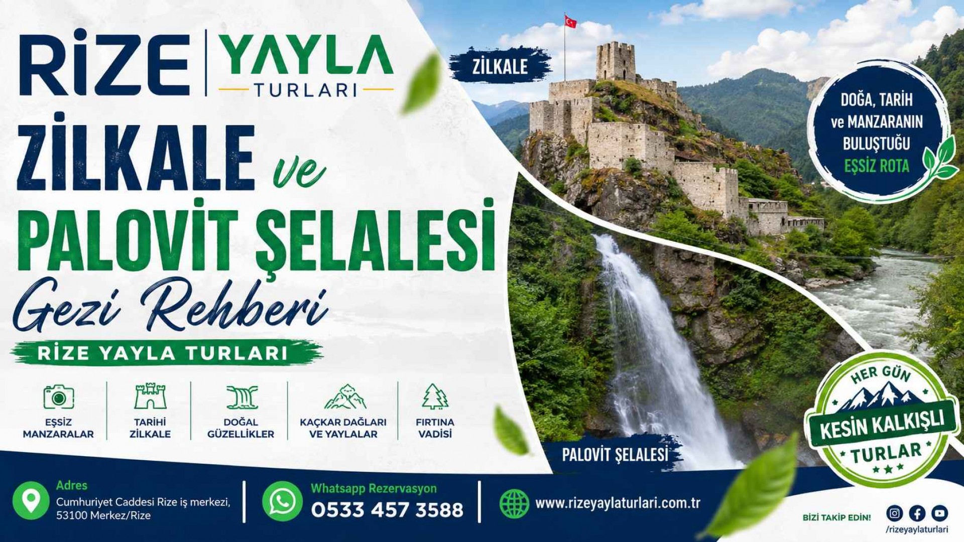 Zilkale ve Palovit Şelalesi Gezi Rehberi