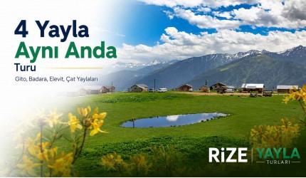 4 Yayla Aynı Anda Turu