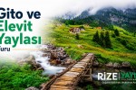 Gito ve Elevit Yaylası Turu Rize çıkışlı Karadeniz yayla gezisi