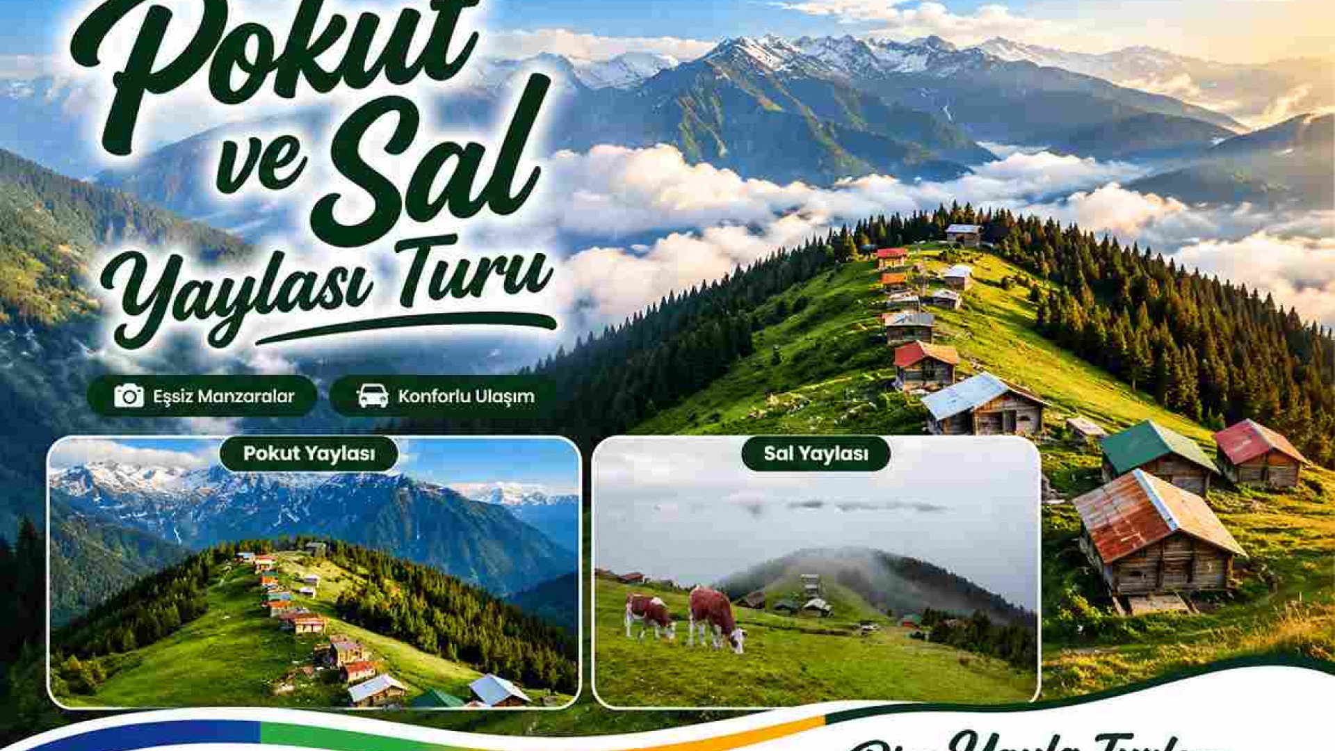 Pokut ve Sal Yaylası Turu | Rize Yayla Turları Pokut ve Sal Yaylası Turu Rize çıkışlı Karadeniz yayla gezisi