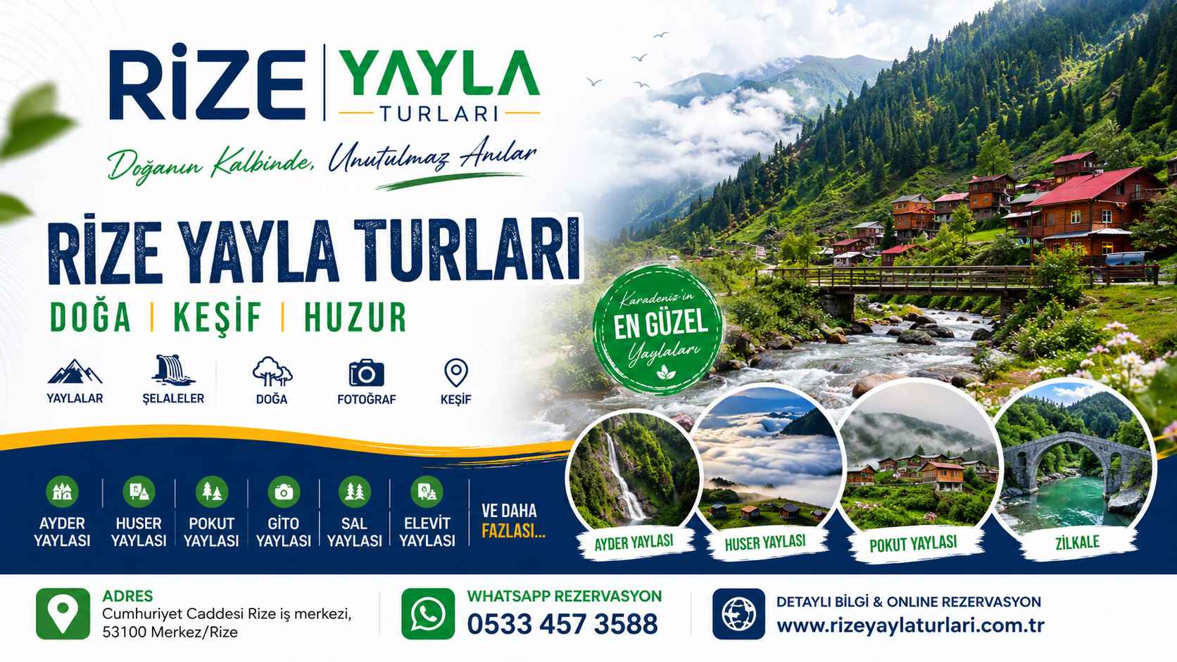 Ayder Yaylası Gezi Rehberi 2026 – Rize'nin en güzel yayla manzaraları