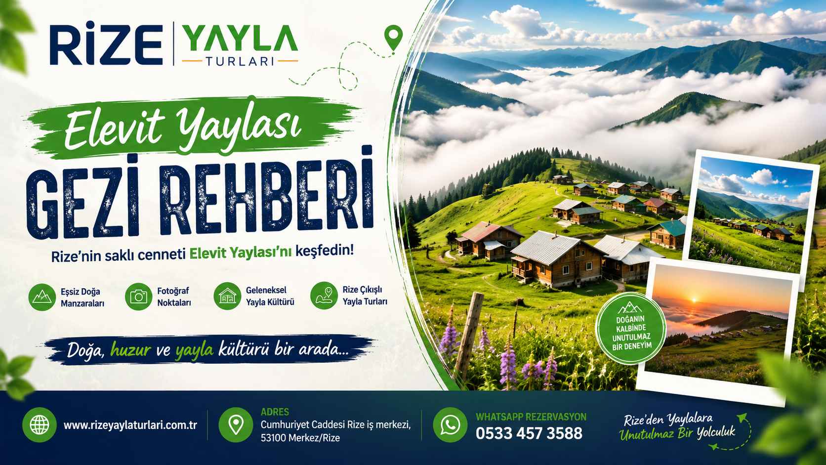 Badara Yaylası Gezi Rehberi 2026 - Rize Yayla Turları