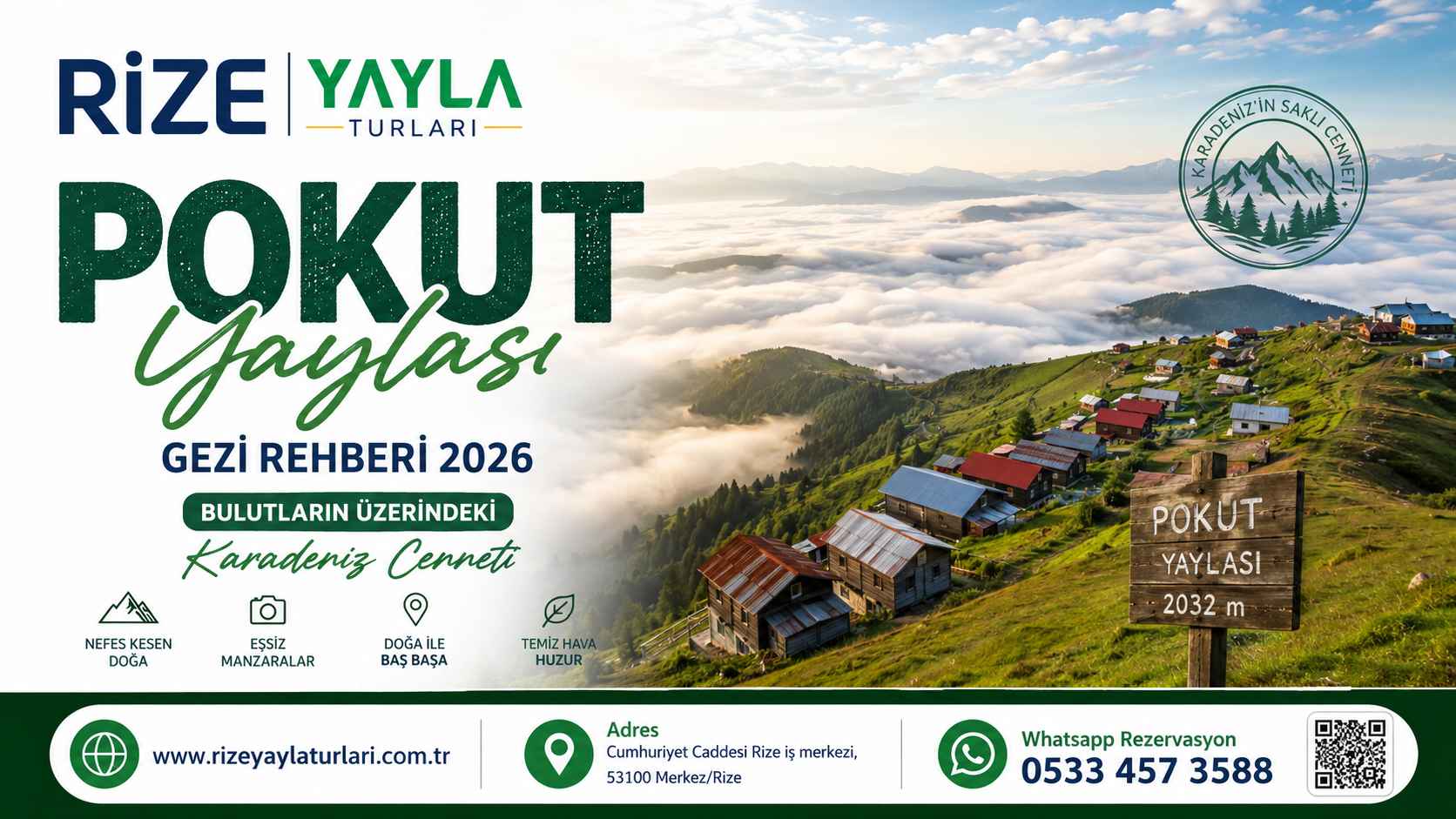 Pokut Yaylası Turu Gezi Rehberi – Rize Yayla Turları
