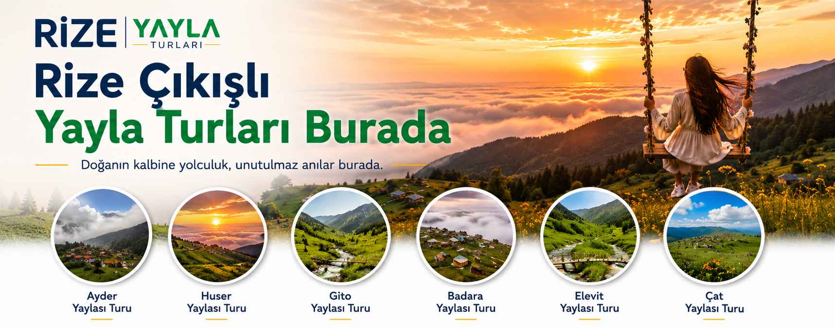 Rize Yayla Turları - Karadeniz Yayla Turları, Günübirlik ve Konaklamalı Tur Organizasyonları